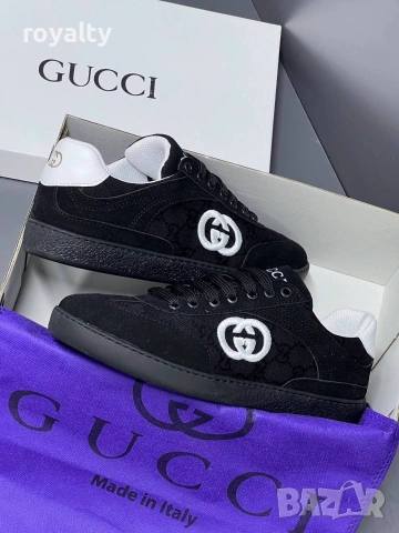 Gucci Нови Мъжки Маратонки Гучи Различни Цветове , снимка 5 - Маратонки - 55082861
