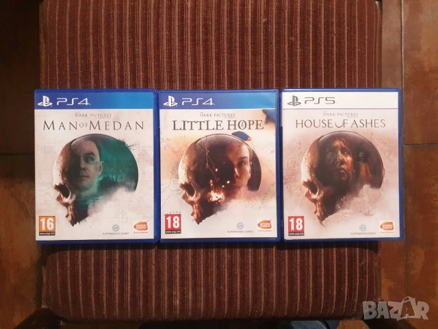 The Dark Pictures Anthology: Трите игри от поредицата (PS4/PS5)