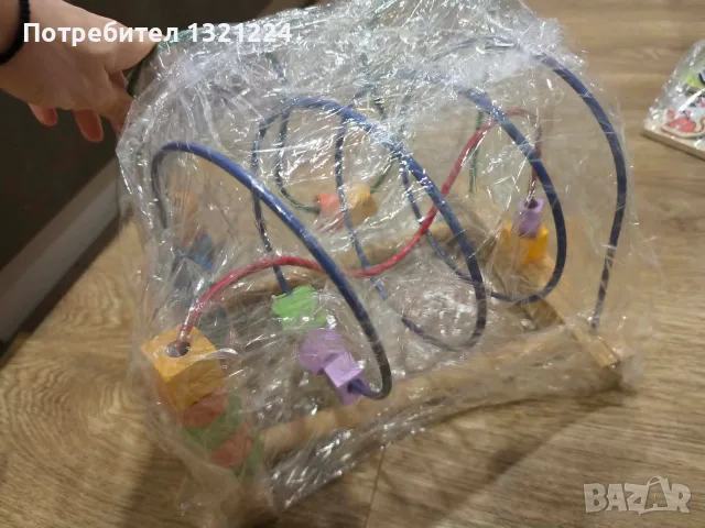 Огромен лот дървени играчки, Монтесори кубове и лабиринти, дървени пъзели, снимка 4 - Образователни игри - 55424347