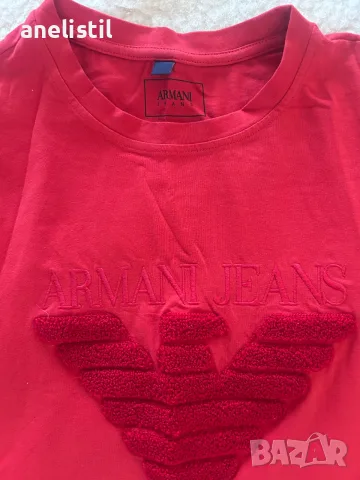 Armani Jeans мъжка блуза с дълъг ръкав – размер L ❤️, снимка 2 - Блузи - 55666388