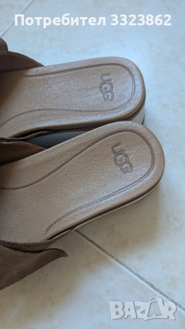 Дамски чехли UGG 38, снимка 4 - Маратонки - 54690501