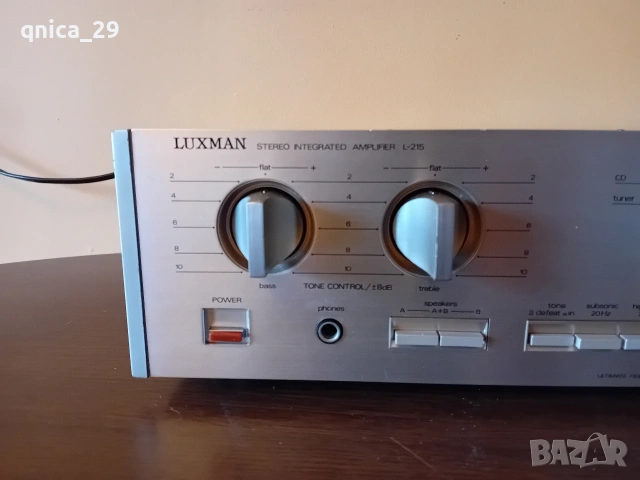 Luxman L-215, снимка 2 - Ресийвъри, усилватели, смесителни пултове - 54649661