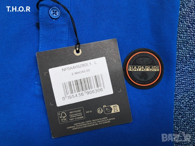 Napapijri Polo Shirt ОРИГИНАЛНИ мъжки поло тениски - M/L/XL, снимка 4 - Тениски - 54982085