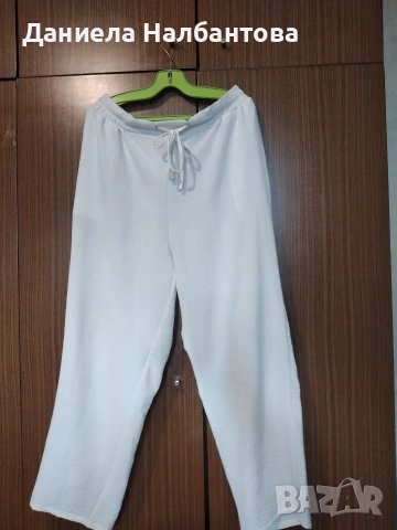 Бял панталон за макси дами 2XL 