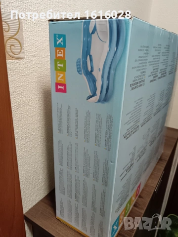 Надуваем басейн Intex - Swim Center™, Family Lounge, 229 x 229 x 66 см.Подложка за басейн., снимка 7 - Басейни и аксесоари - 55213750