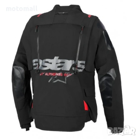 Текстилно яке ALPINESTARS HALO DRYSTAR HF Laminated BLACK/RED, снимка 3 - Аксесоари и консумативи - 54482013