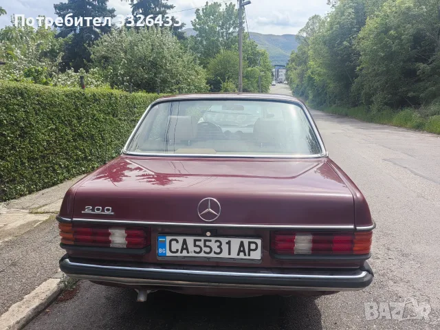 Мерцедес 123 200 бензин - карбуратор , снимка 6 - Автомобили и джипове - 55338930