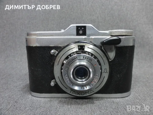 СТАР РЕТРО ГДР DDR ФОТОАПАРАТ ZEISS IKON TAXONA, снимка 2 - Антикварни и старинни предмети - 55446886