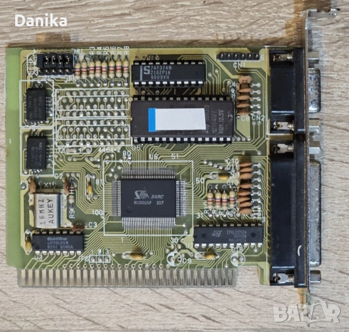 Работеща ISA монохромна видеокарта MDA / Hercules за Правец 16 / IBM PC XTcal Bus VLB 486