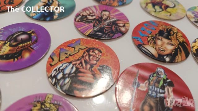 Ретро тип тасо карти Mortal Kombat - 36 бр., снимка 3 - Колекции - 54646499