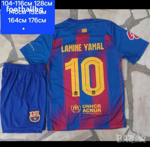LAMINE YAMAL 10 ❤️⚽️ детско юношески футболни екипи FC BARCA , снимка 18 - Футбол - 50774677