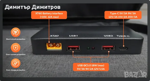 Соларен панел Stolity 100W, снимка 3 - Къмпинг осветление - 55665227