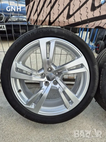 Джанти Audi 20 цола , 5х112 , 8.5j , et30 255/40/20, снимка 2 - Гуми и джанти - 54493154