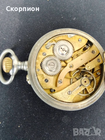 Швейцарски джобен часовник - NICKEL GARANTI - ПРОМОЦИЯ, снимка 8 - Джобни - 48887495