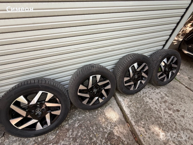 Oригинални джанти за Opel mokka - B 17 инча със зимни гуми Bridgestone blizzak 6, снимка 6 - Гуми и джанти - 54393918