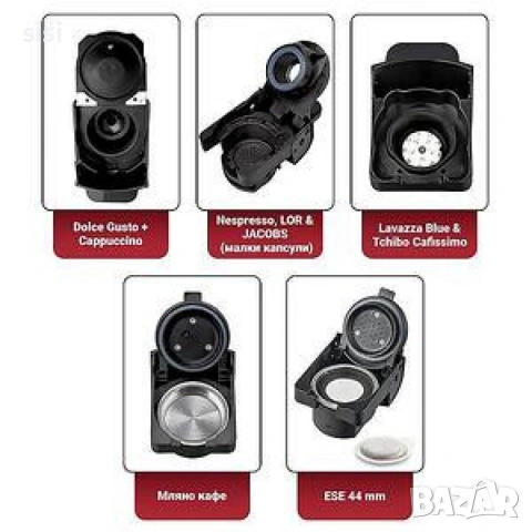 Кафемашина 5в1 Voltz 20 бара/ 1350W, снимка 3 - Кафемашини - 54261493