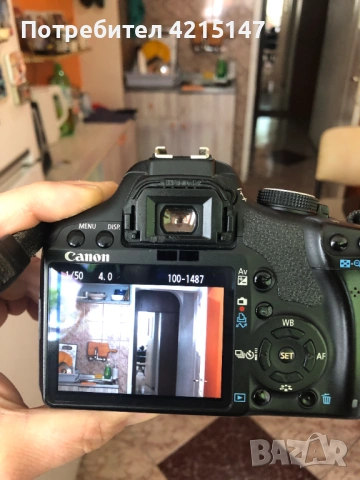 Canon EOS 500D, снимка 8 - Фотоапарати - 54592681