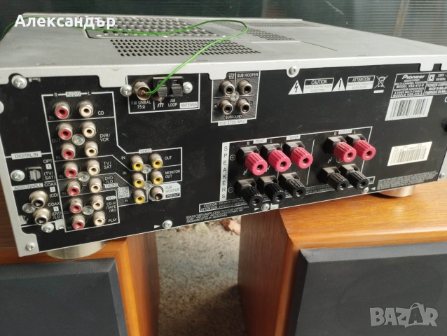 Тонколони + ресийвър pioneer vsx-415-s, снимка 2 - Ресийвъри, усилватели, смесителни пултове - 55197366