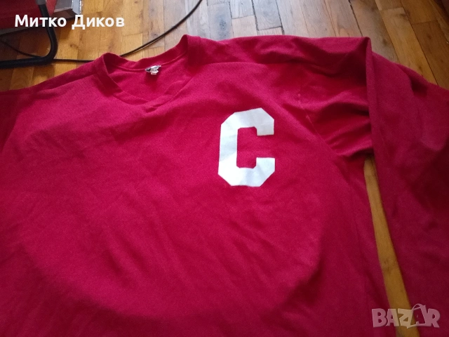 Хокейна тениска винтидж #13 Washinghton Capitals маркова на Don Allieson Athletic размер ХЛ, снимка 2 - Зимни спортове - 54809290