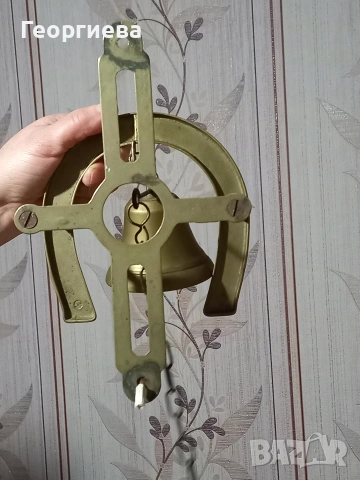 Месингова камбана, снимка 2 - Декорация за дома - 54778614