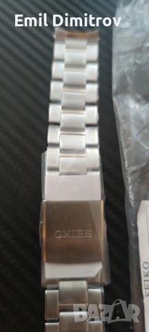 Верижка за часовник Seiko нова, снимка 3 - Каишки за часовници - 54890412