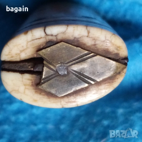 Нож на мандарин от династия Цин, кама, сабя, ятаган., снимка 4 - Антикварни и старинни предмети - 54085576