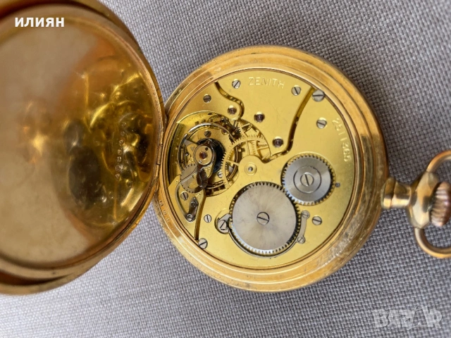Джобен часовник. Zenith, снимка 14 - Други ценни предмети - 53759392