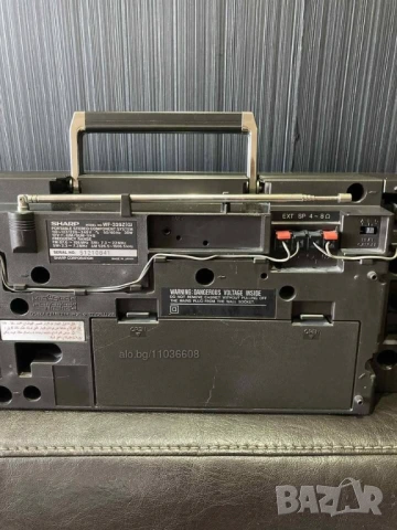 SHARP WF-339Z(G) gold edition VINTAGE RETRO BOOMBOX Ghetto Blaster радио касетофон, снимка 8 - Радиокасетофони, транзистори - 54133605
