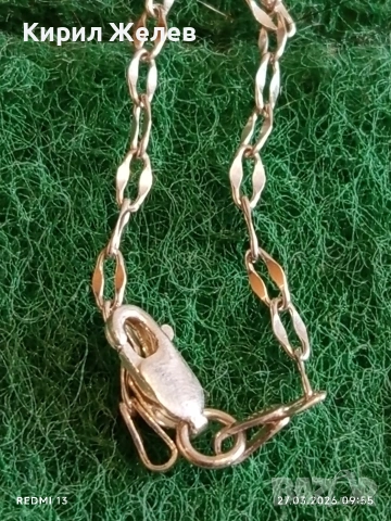 Сребърно синджирче,ITALI нежно финно подходящ аксесоар за ежедневието , снимка 4 - Колиета, медальони, синджири - 53993115