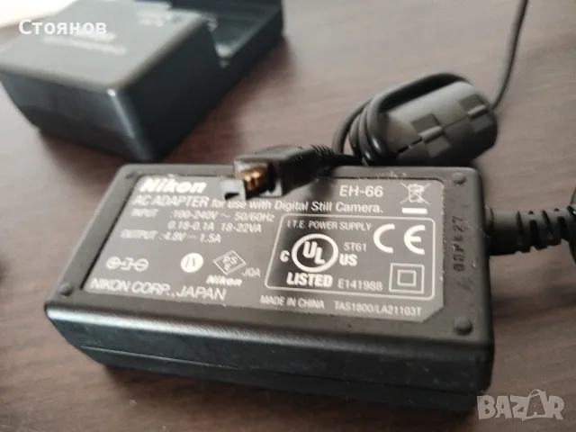 Зарядни, адаптери Nikon EH-63,Nikon EH-66,Nikon MH-23, MH-24,, MH-62, снимка 7 - Батерии, зарядни - 55414521