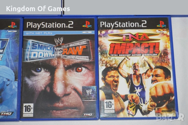 Игри за PS2 SmackDown vs Raw 2008/Just Bring It/Shut Your Mouth/TNA iMPACT!, снимка 4 - Игри за PlayStation - 54078381