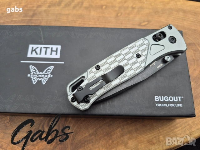 Сгъваем нож Benchmade Kiht Bugout 535-09,NEW 2025, снимка 15 - Ножове - 54485573