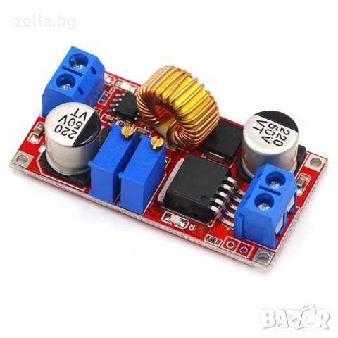 DC-DC Step-Down конвертор XL4015 5A с регулиране на напрежение и ток (CC/CV) 10394, снимка 8 - Друга електроника - 54692013