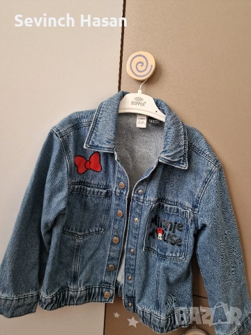 Детско дънково яке- 6- 7 години