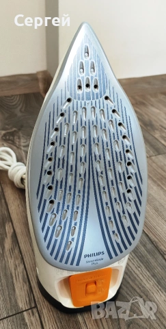 Парна ютия Philips Azur NL9206AD-4, 2400 W, Незалепваща гладеща плоча Steam Glide Plus, като ново, снимка 3 - Ютии - 55233981