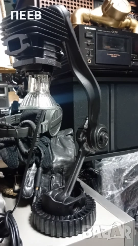 Индустриална лампа, снимка 2 - Антикварни и старинни предмети - 54333110