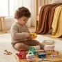 Монтесори сензорна играчка- влакче с катинари и ключове , снимка 4