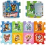 НОВИ! Мек килим пъзел постелка за игра Paw Patrol Пес Патрул , снимка 4
