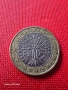Продавам 1 евро Френска монета 1999 дървото на живота, снимка 1