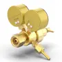 Нов Кислороден регулатор MEANLIN CGA 540 с двоен манометър 0-4000 PSI, снимка 7