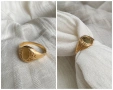 Винтидж пръстен – розово злато 14K (583), снимка 1