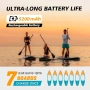 SUP Помпа dwndpump 20PSI високо налягане, електрическа, преносима помпа за SUP дъски интелигентна..., снимка 8