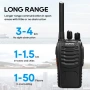 Комплект професионални радиостанции Walkie Talkie 4 броя 16 канала, снимка 2