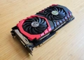 Запазена MSI 1070ti gaming x 8Gb, снимка 3