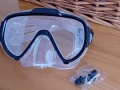 Нови силиконови  очила за гмуркане и тапи за уши, снимка 3