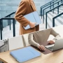 Нов Бежов Защитен калъф за лаптоп MacBook Pro Air 13 14 HP Acer Asus Lenovo с джоб, снимка 2