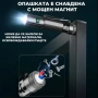 Мощен ръчен фенер 1500 лумена за къмпинг лов риболов туризъм палатка USB-C магнит YEMAO M52, снимка 9
