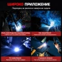 Заваръчна маска ARCCAPTAIN MIG MAG TIG с автоматично затъмняване, 100 x 93 мм, широк обзор, снимка 7