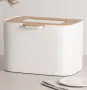 Мини кош за органични отпадъци за кухня KAZAI Elin, дизайнерски кош за биоотпадъци 4.5 л, снимка 1