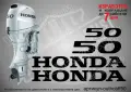 HONDA след 2008 извънбордови двигател стикери 25 30 40 50 hp, снимка 5